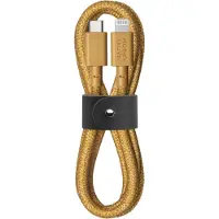 Native Union Belt Cable Kevlar - USB-C to Lightning - 1.2m - Kraft