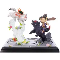 First 4 figures – Okamiden (Chibiterasu VS Dark Chibiterasu & Possessed Kuni) RESIN