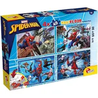 Lisciani - Spider-Man - puzzel Maxifloor - 4 x 48 stukjes