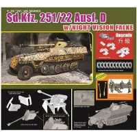 Other Modelbouwpakket Militaire voertuigen - 6994 Sd.Kfz. 251/22 Ausf. D - w/Night Vision Falke Plastic - 1:35 - Modelbouw