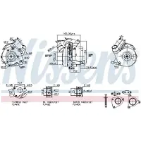 Nissens 93830 Turbocharger