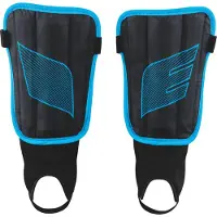 Erima Flex Guard Ergono Scheenbeschermer - Curaçao / Zwart | Maat: M