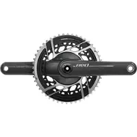 Sram Red AXS E1 Power Meter Crankset 50/37T 12S Natural Carbon Black