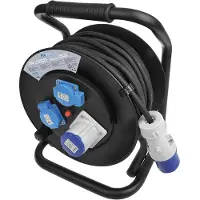 Pro Plus Kabelhaspel 25m Schuko en CEE