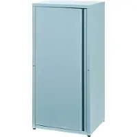 En.casa Metalen kast Burlöv 88x40x35 cm grijsblauw []
