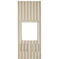Kids Concept Kioskdeur - Stripe Beige - - OneSize - Speeltenten