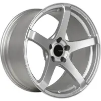 ENKEI Kojin 18x9.5 15mm Offset 5x114.3 Bolt Pattern 72.6mm Bore Dia Matte Silver Wheel