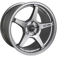 ENKEI TS-5 18x8.5 5x114.3 38mm Offset 72.6mm Bore Storm Grey