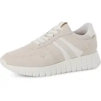 Tamaris Sneakers laag beige / wit
