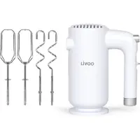 Livoo Electric mixer - - 250 W - 5 speeds - Turbo function - White
