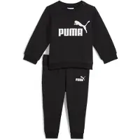 Puma Joggingpak 'Essentials' zwart / wit