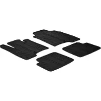 GledRing Rubbermatten Fiat Panda 2012-2014 (T profiel 4-delig + montageclips) voor o.a. FIAT