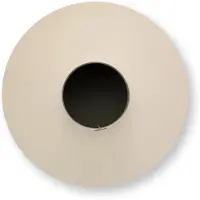 Vtwonen - Basic - Vaas - Zand - Metaal - 38x31cm