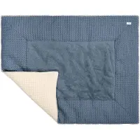 Koeka Parklegger Wafel Bluestone/Natural 75x95