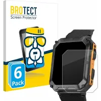 BROTECT Screenprotector 6 Stuks voor Stahlgear Thor Beschermglas transparant