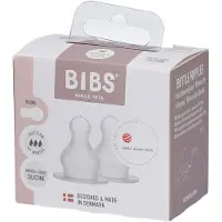 BIBS Siliconen Flessenspenen 2 stuks - Rapid 2 St Speen