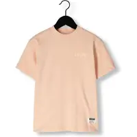 Vingino T-shirt licht oranje Roze Jongens Katoen Ronde hals Logo - maat 176
