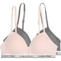 Calvin Klein Underwear BH lichtgrijs / donkergrijs / rosa / wit