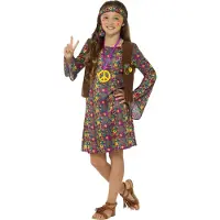 Smiffys Hippie kostuum meisje