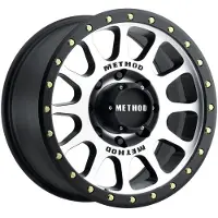 Method Wheels Method MR305 NV 17x8.5 0mm Offset 8x170 130.81mm CB Machined/Black Street Loc Wheel