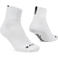 Gripgrab - Lightweight SL Korte Performance Zomer Fietssokken 1 Paar Coolmax Wielersport Sokken Low Cut - Wit - Unisex