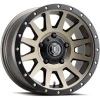 I.C.O.N. Compression 17x8.5 5x150 25mm Offset 5.75in BS 110.1mm Bore Bronze Wheel