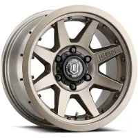 I.C.O.N. Rebound Pro 17x8.5 6x5.5 0mm Offset 4.75in BS 106.1mm Bore Bronze Wheel