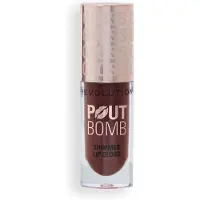 Revolution Pout Bomb Shimmer Gloss Chocolate Sparkle