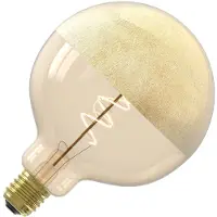 Circle XXL lichtbron 4W - E27 - Led - G125 - 120lm goud