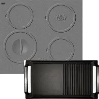 Kaiser inductiekookplaat KCT 6705 I Herd+Grillplaat, Kookplaat, 60 cm, ingebouwde kookplaat, 4 kookzones