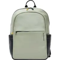 Mandarina Duck Laptop rugzak Rugzak met laptopvak Eco Coated Backpack Mud Grijs