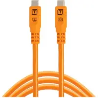 Tether Tools Tetherpro Optima 10g Usb-c 3m Straight To Straight Orange