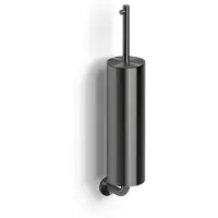 Clou Kaldur toiletborstelgarnituur, gunmetal geborsteld PVD