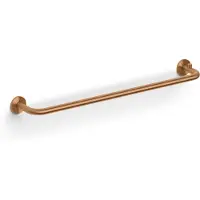 Clou Kaldur handdoekrek 45 cm, brons geborsteld PVD