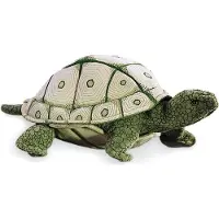 Folkmanis Knuffel handpop - - Schildpad - Groen - 33x23x13 cm - Voor baby's vanaf 12 maanden