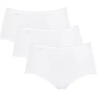 Sloggi Slim fit slips met logopatch in een set van 3 stuks