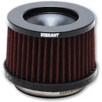 Vibrant The Classic Perf Air Filter 4.75in O.D. Cone x 3-5/8in Tall x 5in inlet I.D. Turbo Outlets