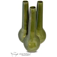 Maxifleur Kunstplanten Flowerpower Vaas 20x30cm groen