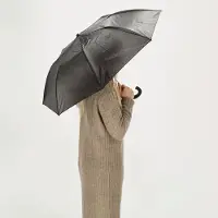 Beagles Dry under Paraplu Unisex - Reisparaplu voor Dames en Heren - Regenaccessoire van Nylon en Polyester - Zwart