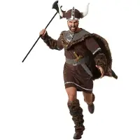 TecTake dressforfun - herenkostuum viking - XXL - Verkleedkleding carnaval - Halloween - Verkleden - Feestkleding - Carnavalskleding - Feest - Partykleding