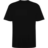 Roly Zwart oversized unisex t-shirt katoen Model Bull merk maat XL