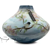 Maxifleur Kunstplanten Vaas - Villa Pottery - Keramiek - Voorjaar - Decoratie - Voorjaarsdecoratie - Blossom 10 Blue
