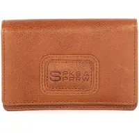 Spikes & Sparrow Spikes en Sparrow Wallet Portemonnee RFID Quella Brandy