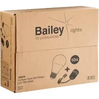 Bailey 140818 10-Pack Combi LED Lamp Kroonsteen - E27 Fitting - 10W - 935Lm