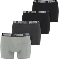 Puma Boxershorts grijs gemêleerd / zwart