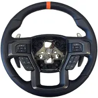 Ford Racing 2015-2017 F-150 Raptor Performance Steering Wheel Kit - Orange Sightline