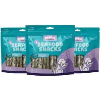 Braaaf 3x Hondensnack Rol Sticks Zalm 12 cm 175 gr