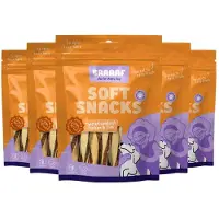 Braaaf 5x Hondensnack Twisted Sandwich Kip - Vis 85 gr