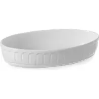Super Merchant Ovenschaal - Ovaal - Rustika - 245x145x55 H mm - Wit - Porselein