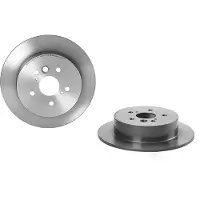 Brembo Remschijf 08A33311 achter, volledig, 1 Stuk